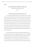 APA3 peer review.docx   NR103  Caring for Pregnant Women with History of Substance Abuse  Chamberlain University College of Nursing  NR: 103  Caring for Pregnant Women with History of Substance Abuse  As a nurse working with pregnant patients, you see all