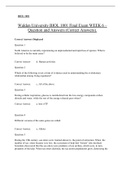 Walden University BIOL 1001 Final Exam WEEK 6   Copy.docx (1)  BIOL 1001  Walden University BIOL 1001 Final Exam WEEK 6 “Question and Answers (Correct Answers).  Correct Answers Displayed  Question 1  North America is currently experiencing an unprecedent