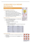 Samenvatting Scheikunde: H14 Nieuwe materialen: VWO 5; Chemie Overal