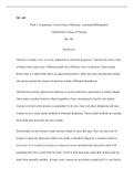 week 5 Assignment NR 445.docx  NR- 445  Week 5 Assignment: Course Project Milestone: Annotated Bibliography  Chamberlain College of Nursing  NR- 445  Introduction  Abortion is simply a way to end an unplanned or unwanted pregnancy. Abortion has been a top