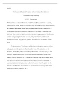 Week 1 Pharm Made Easy Analysis and ATI Report.docx  NR 293  Nitrofurantoin (Macrobid): Treatment for Lower Urinary Tract Infections   Chamberlain College of Nursing   NR 293 “ Pharmacology   Nitrofurantoin is a medication that is only available by mouth 