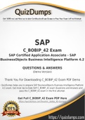 C_BOBIP_42 Dumps - Way To Success In Real SAP C_BOBIP_42 Exam