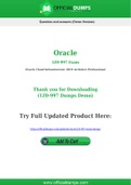 1Z0-997 Dumps - Pass with Latest Oracle 1Z0-997 Exam Dumps