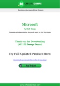 AZ-120 Dumps - Pass with Latest Microsoft AZ-120 Exam Dumps