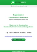 Community-Cloud-Consultant Dumps - Pass with Latest Salesforce Community-Cloud-Consultant Exam Dumps