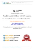 Microsoft Azure Security Technologies (az-104 exam) with az-104 pdf and az-104 vce