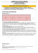 NR 341 CASE STUDY Dysrhythmia Interpretation 1