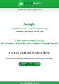 Professional-Cloud-Security-Engineer Dumps - Pass with Latest Google Professional-Cloud-Security-Engineer Exam Dumps