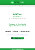 QSDA2019 Dumps - Pass with Latest QlikView QSDA2019 Exam Dumps