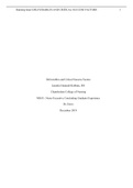 Exam (elaborations) NR 631 DELIVERABLES AND CRITICAL SUCCESS FACTORS Chamberlain College of Nursing (NR 631 DELIVERABLES AND CRITICAL SUCCESS FACTORS Chamberlain College of Nursing)