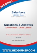 Reliable And Updated Salesforce ADM-201 Dumps PDF