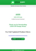 ASIS-CPP Dumps - Pass with Latest ASIS-CPP Exam Dumps