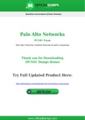 PCNSC Dumps - Pass with Latest Palo Alto Networks PCNSC Exam Dumps