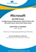 Microsoft AZ-600 Dumps - Prepare Yourself For AZ-600 Exam