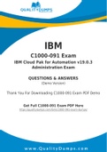 IBM C1000-091 Dumps - Prepare Yourself For C1000-091 Exam