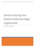 Samenvatting een toekomstbestendige organisatie