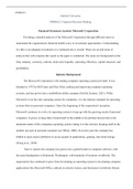 OMM622 Week 6.docx  OMM622  Ashford University   OMM622: Financial Decision-Making   Financial Statement Analysis Microsoft Corporation  Providing a detailed analysis of the Microsoft Corporation through different ratios to understand the organization'