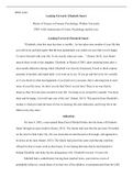 WK11.doc  FPSY 6102  Looking Forward: Elizabeth Smart  Master of Science in Forensic Psychology, Walden University FPSY 6102: Intersection of Crime, Psychology and the Law   Looking Forward: Elizabeth Smart  €œElizabeth, what this man has done is terrible