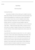 Wk 5 Journal.docx  SOC 205  Social Theory   SOC 205 Social Theory   Connecting Self and Society  Social media have flourished over the years and have grown to simplify the creation and sharing of ideas, information, career interests, and other forms of se