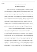 Week 5 Assignment.docx  BUS 308  What I have learned about statistics?  BUS 308: Statistics for Managers   Statistics play a major role in our society.  Everywhere that we look statistics have been used to predict an outcome of what may happen such as wit