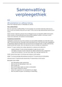 Samenvatting Verpleegethiek HB Tekstboek, ISBN: 9789055745982  I&M (HVVP17I&M4)