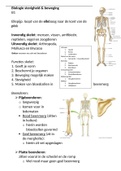 Biologie thema 7 stevigheid en beweging