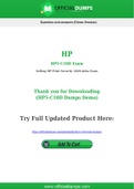 HP5-C10D Dumps - Pass with Latest HP HP5-C10D Exam Dumps