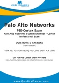 Palo Alto Networks PSE-Cortex Dumps - Prepare Yourself For PSE-Cortex Exam