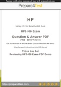 HP2-I06 Exam - Easy to Pass Just Follow The Instructions - 100% Working