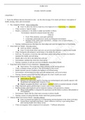 NURB 3030 EXAM 2 REVIEW STUDY GUIDE