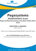 Pegasystems PEGAPCDC85V1 Dumps - Prepare Yourself For PEGAPCDC85V1 Exam