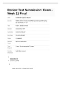 NURS-6501N-34,Advanced Pathophysiology  final exam week 11