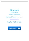 Microsoft AZ-500 Dumps 100% Official (2021) AZ-500 Exam Questions