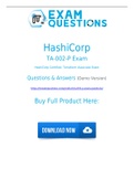 HashiCorp TA-002-P Dumps [2021] Real TA-002-P Exam Questions And Accurate Answers