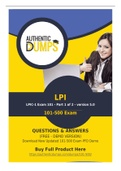LPI 101-500 Dumps - Accurate 101-500 Exam Questions - 100% Passing Guarantee