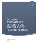 PVL 1501 ASSIGNMENT 2 SEMESTER 1 2021