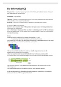 samenvatting bio-informatica(B-B1GENO20)