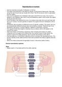 GCSE Biology Reproduction Revision Notes 