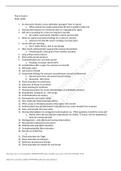 NUR 2407 Pharm Exam II Study Guide, NUR2407 Pharm Exam 2 Study Guide