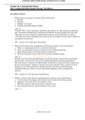 TEST BANK CHAPTER 26_ COMMUNICABLE DISEASE (Nies, Community Public Health Nursing, 7th Edition) Questions with Complete Answers