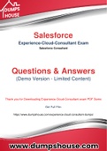Salesforce Experience-Cloud-Consultant Dumps - Quick Tips To Pass