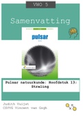 Samenvatting: Pulsar natuurkunde: Hoofdstuk 13; Straling (VWO 5)