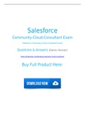 Downlaod New Salesforce Community-Cloud-Consultant Exam Dumps (2021) Prepare Community-Cloud-Consultant Questions
