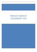 Privacy Impact Assessment cijfer 9!!