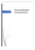 Procesdossier Privaatrecht ontslag en verweerschrift cijfer 8,5