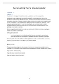 Samenvatting  Thema Impulsregulatie (PMT2.TIPR.VT.18)