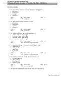  Structure & Function of the Body, 16th Edition TESTBANK