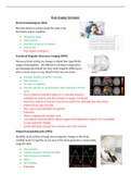 Document summarises brain imaging techniques - including advantages and disadvantages of each