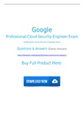Downlaod Updated Google Professional-Cloud-Security-Engineer Exam Dumps [2021] Prepare Professional-Cloud-Security-Engineer Questions