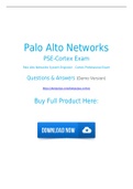 Updated Palo Alto Networks PSE-Cortex Dumps [2021] Real PSE-Cortex Exam Questions For Preparation